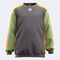 Sweatshirt junior Kids Camp gray lime yellow