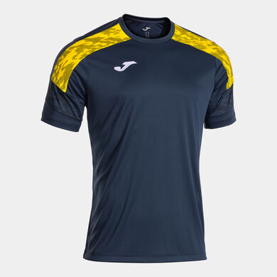 Shirt short sleeve man Championship VIII dark navy yellow