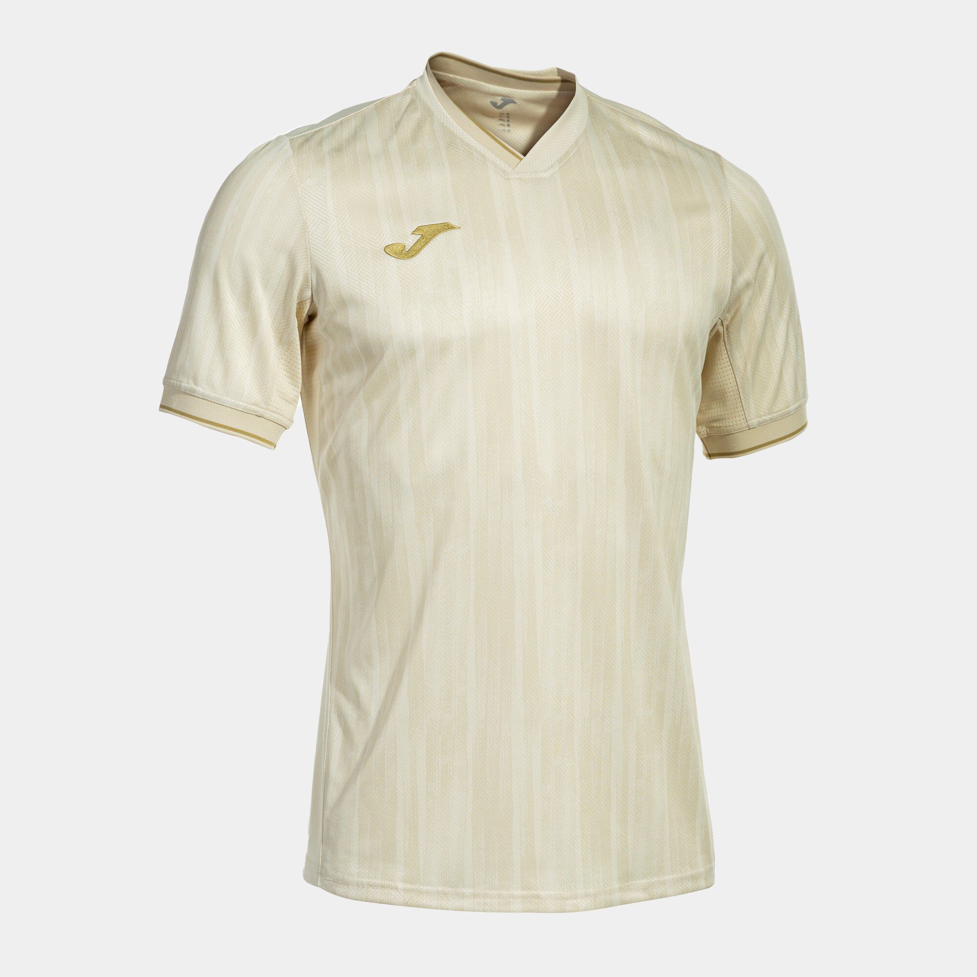 Maillot manches courtes homme Gold VI beige or