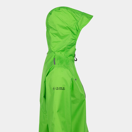 Señora Prestigioso papelería Chubasquero mujer R-Trail Nature verde flúor | JOMA®