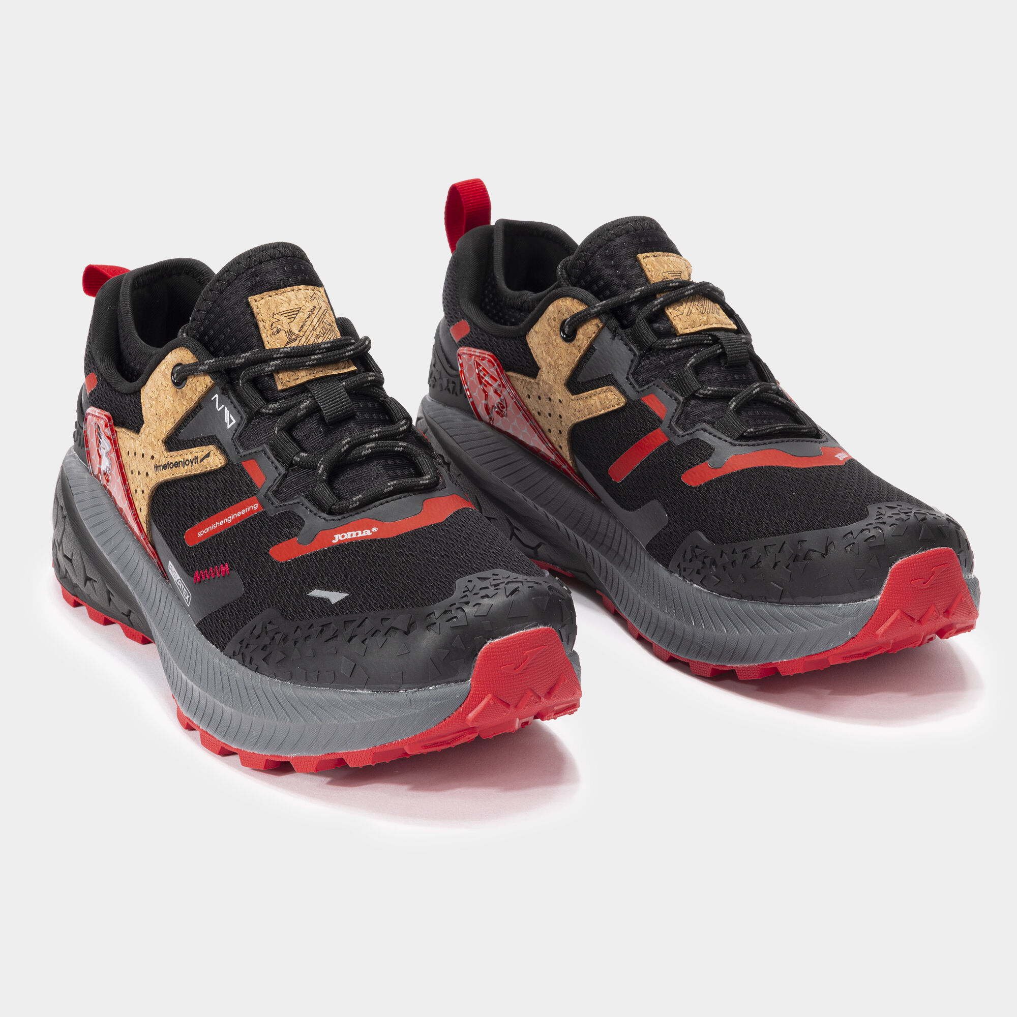 Trail-running shoes Toruk Men 24 man black