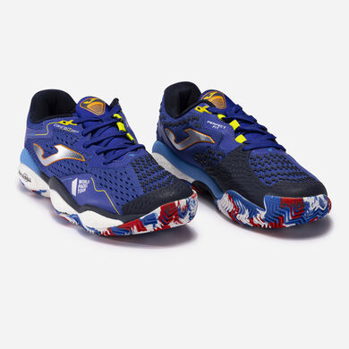 Zapatillas T.Smash 23 clay hombre azul negro