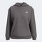 Camisola com capuz unissexo Breath cinzento