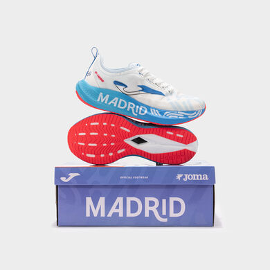 Chaussures running R1000 25 Semi-Marathon De Madrid unisexe blanc
