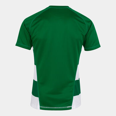 Camiseta manga corta hombre Prorugby II verde blanco