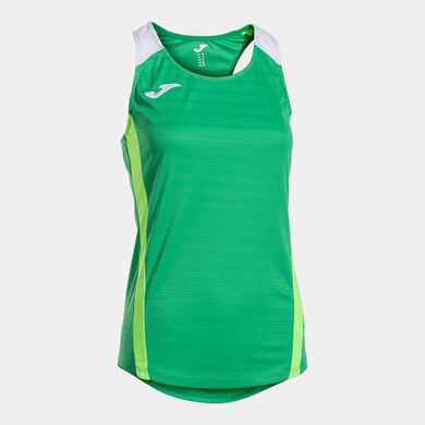 Canotta donna Montreal verde verde fluorescente