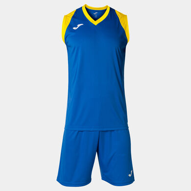 Set unisex Final II royal blue yellow