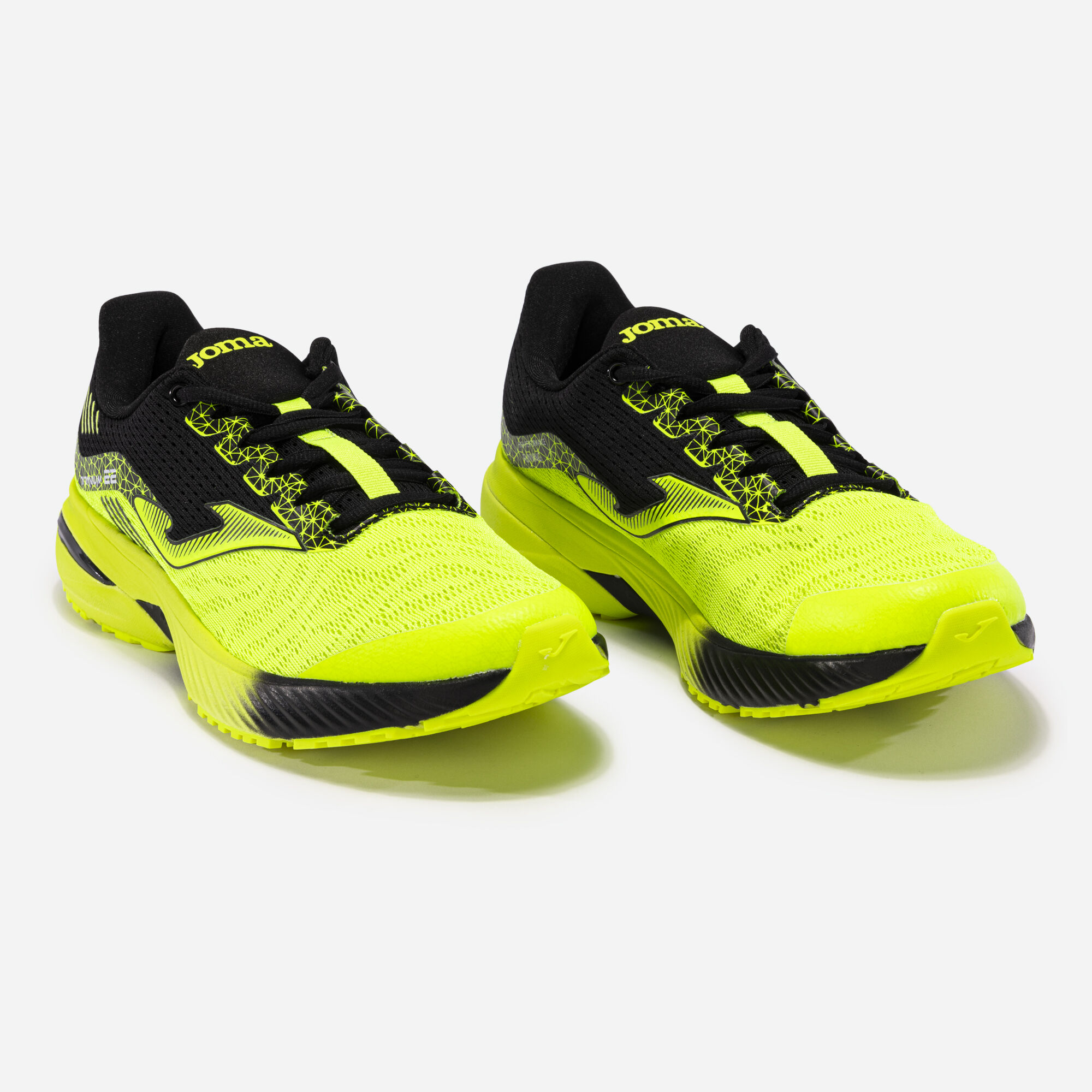 Running shoes Titanium 23 man fluorescent yellow black