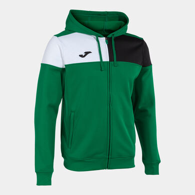 Jacke mit kapuze mann Crew V grün schwarz weiß