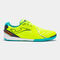 Scarpe calcio a 5 Dribling 23 indoor giallo fluorescente turchese