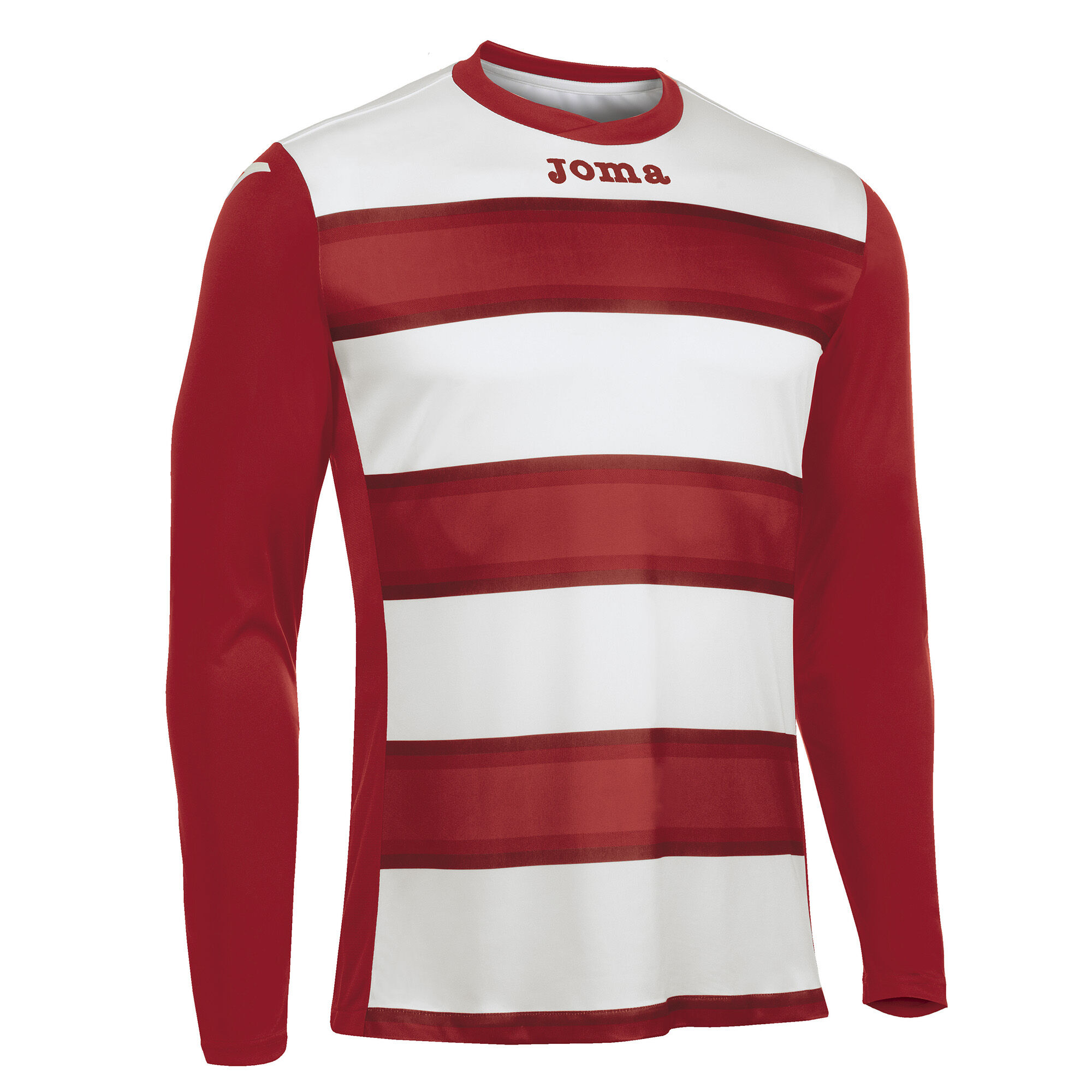 MAILLOT MANCHES LONGUES HOMME EUROPA III ROUGE BLANC