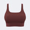 Brassière de sport femme Core bordeaux