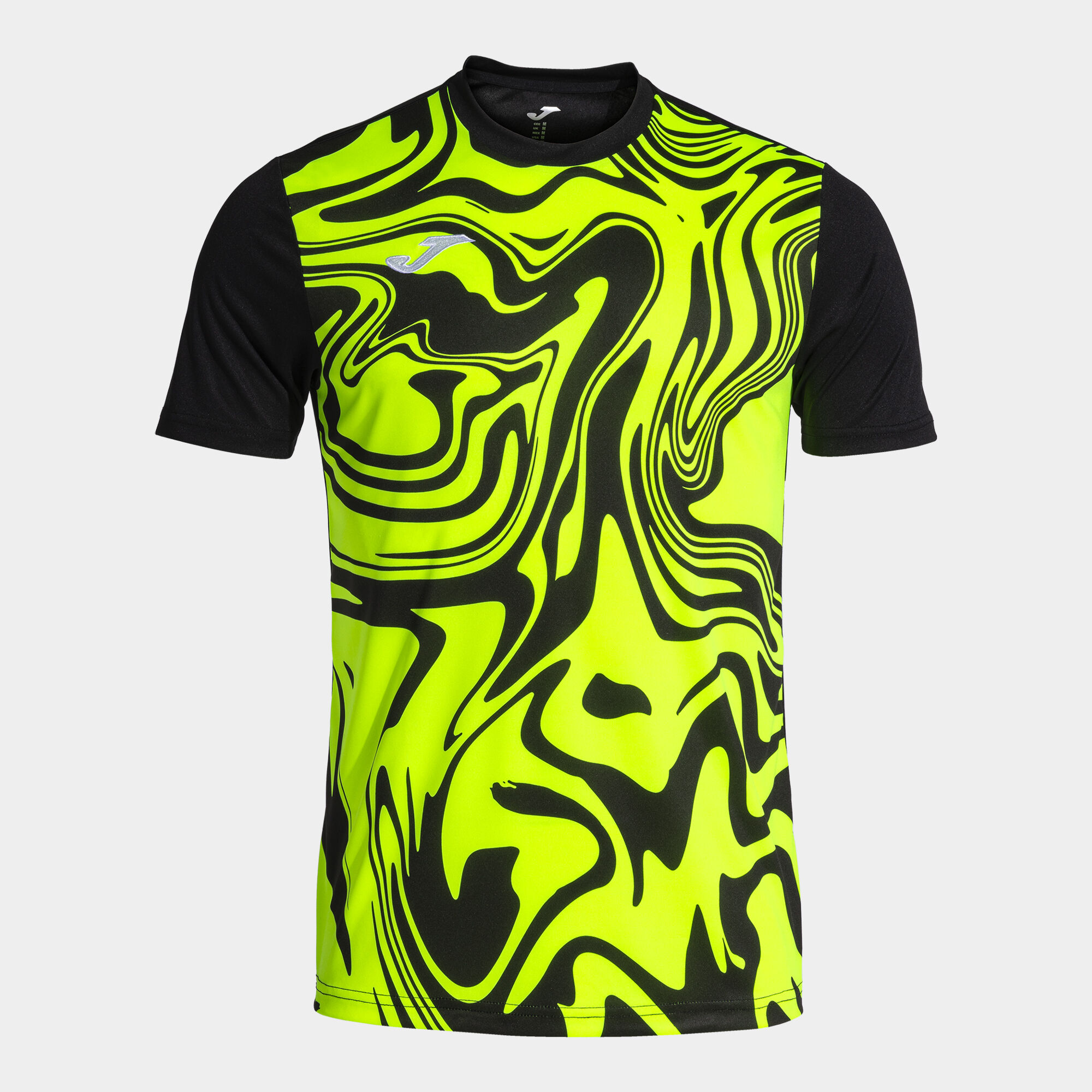 Black and neon yellow shirt store
