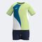 Ensemble junior Kids Camp vert citron bleu marine
