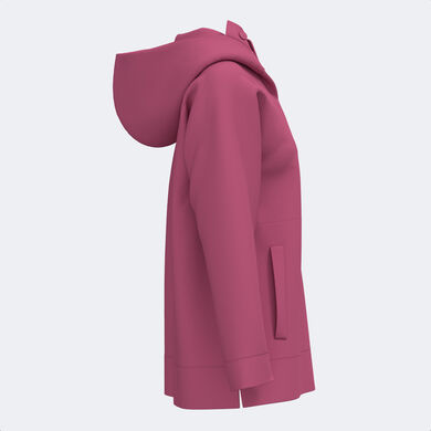 Hooded sweater woman Soft violet