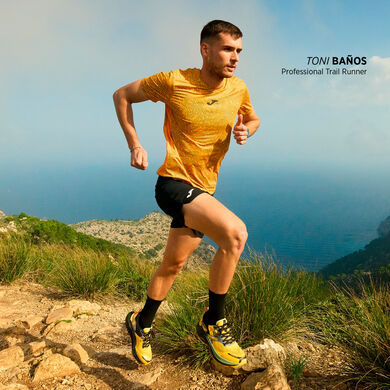Maglia a manica corta uomo R-Nature oro