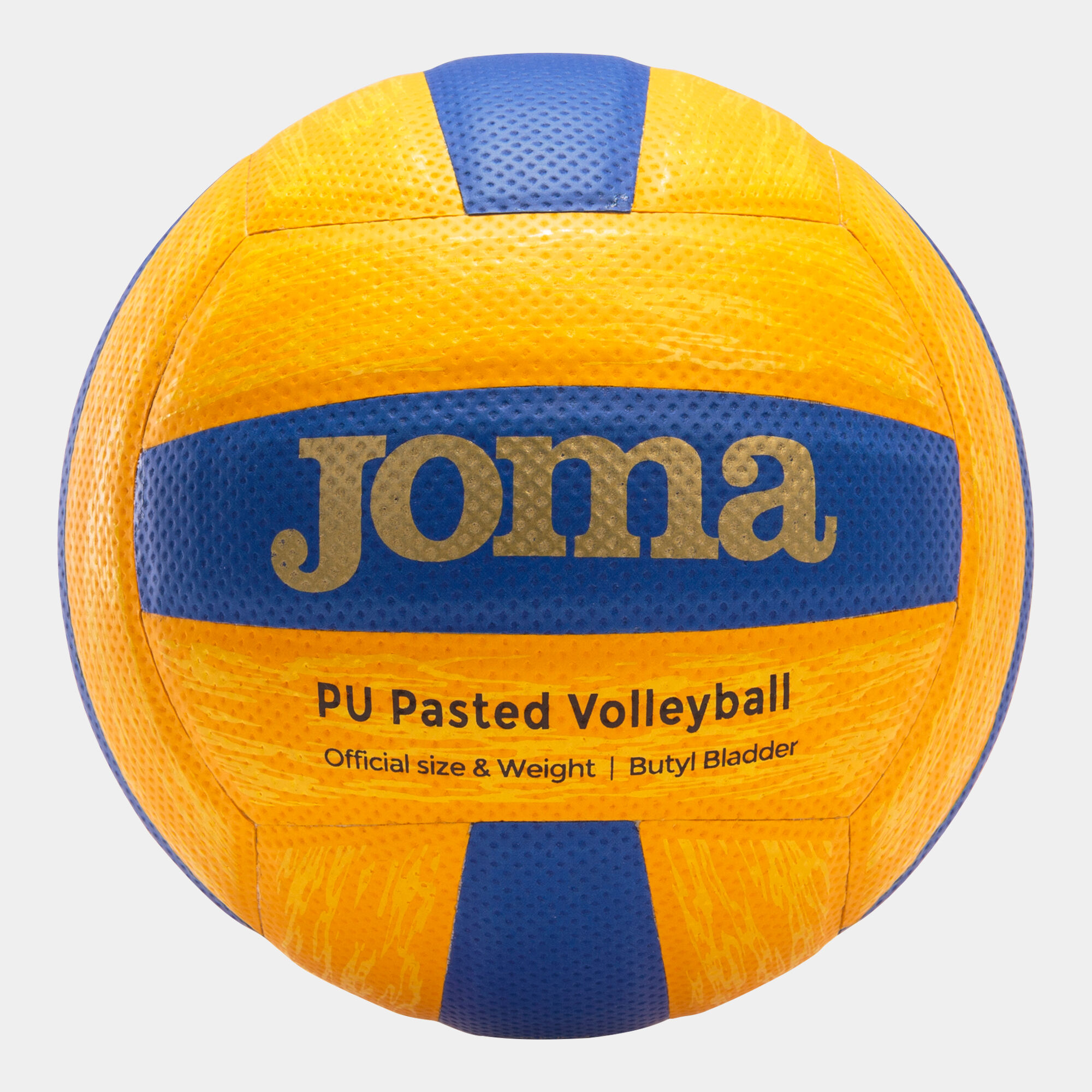 VOLLEYBALL BALL HIGH PERFORMANCE YELLOW ROYAL BLUE