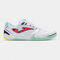 Scarpe calcio a 5 Dribling 26 indoor bianco turchese