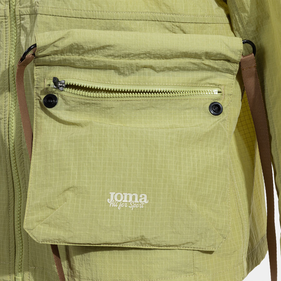 CHAQUETA CON CAPUCHA MIMETIC