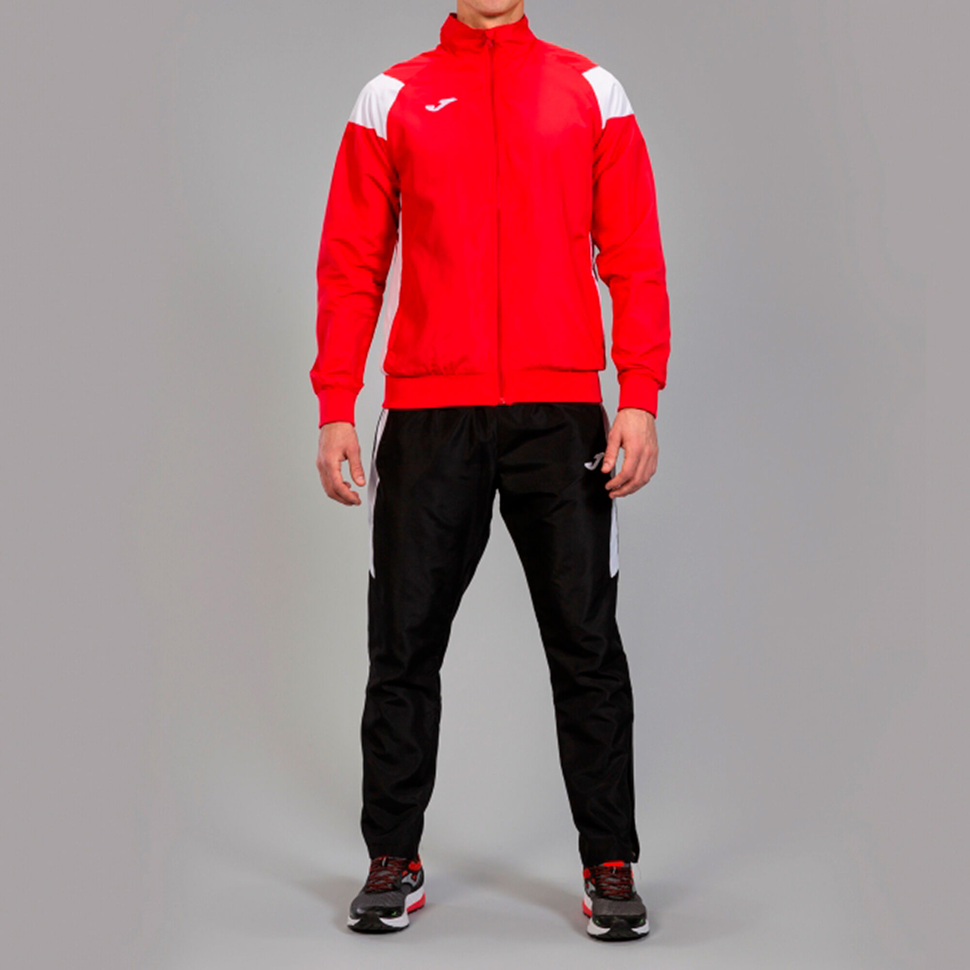 TRACKSUIT MAN CREW III RED WHITE