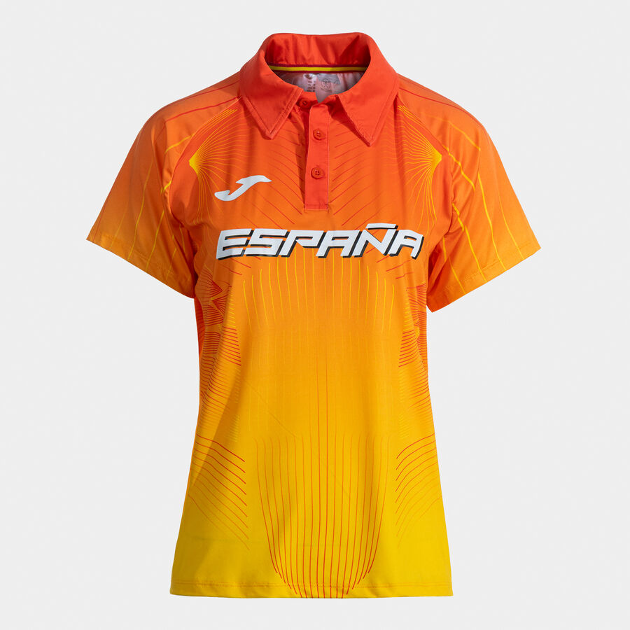 POLO MANGA CORTA MUJER COMP. OFI. FED. ATLETISMO ESPA&Ntilde;A