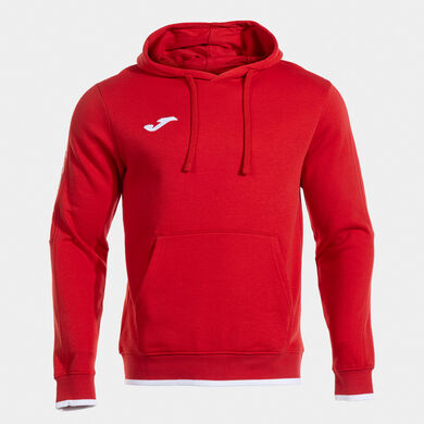 Felpa con cappuccio uomo Olimpiada rosso