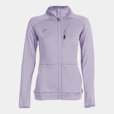 Chaqueta con capucha mujer Mystic rosa