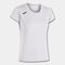 T-shirt manga curta mulher Record II branco