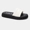 Chanclas casual S.Duna Lady 25 mujer blanco