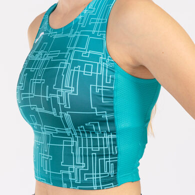 Tank-top woman Elite VIII turquoise