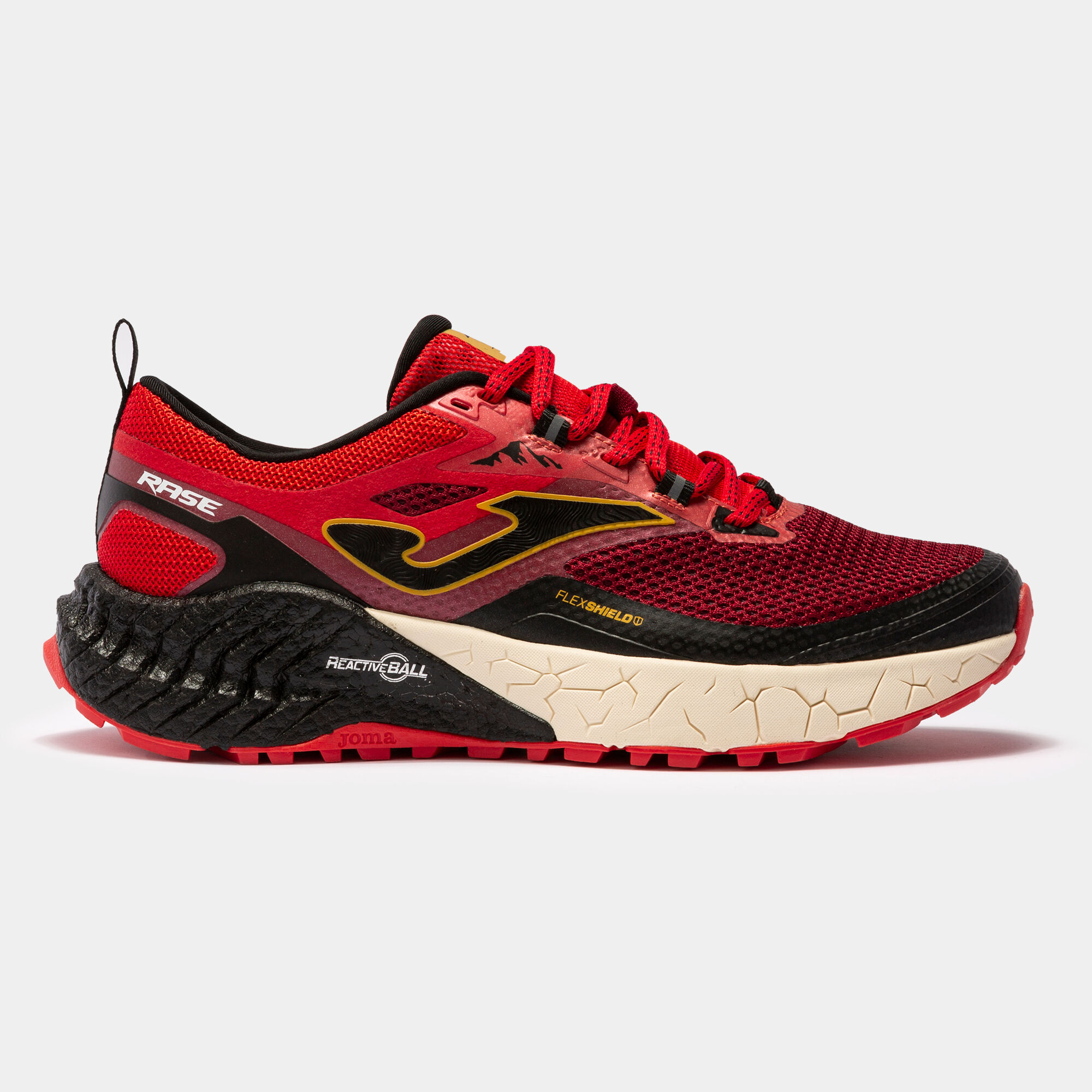 CHAUSSURES TRAIL RUNNING RASE 22 HOMME BORDEAUX ROUGE