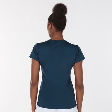 Shirt short sleeve woman Combi navy blue