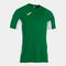 Shirt short sleeve man Superliga green white