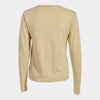 Camiseta manga larga mujer Daphne beige