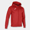 Chaqueta con capucha hombre Menfis rojo