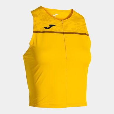 Top mulher Record III amarelo