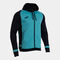 Giacca con cappuccio uomo Lider turchese fluorescente blu scuro
