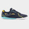 Scarpe calcio a 5 Dribling 24 indoor blu navy