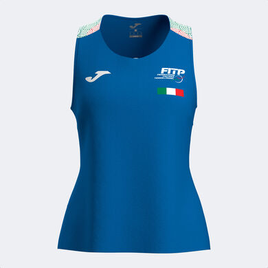 Camiseta sin mangas 2ª equipación Federación Italiana Tenis Y Pádel mujer 25/26