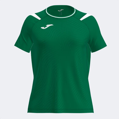 Camiseta manga corta mujer Dinamo II verde blanco