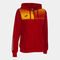 Giacca con cappuccio donna Eco Supernova rosso giallo