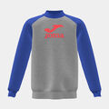 Sudadera niño Lion gris melange azul