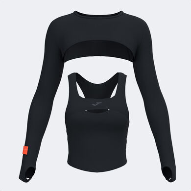 Tank-top woman Step black