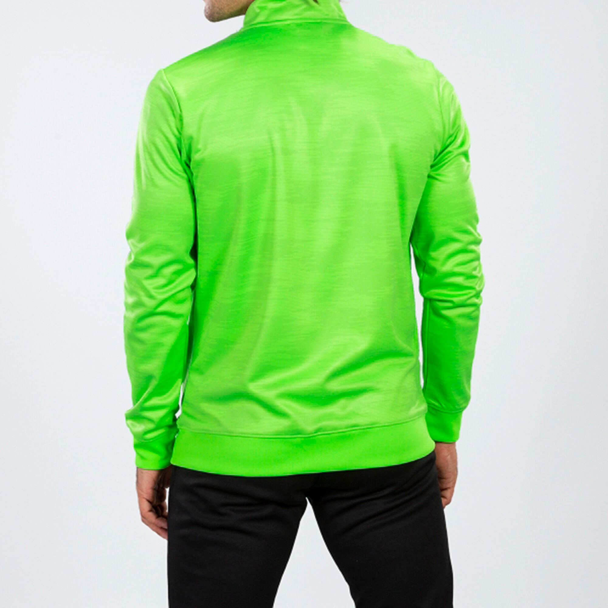 Bluza rozpinana mężczyźni Grafity fluorescencyjny zielony