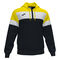 Chaqueta con capucha hombre Crew IV negro amarillo