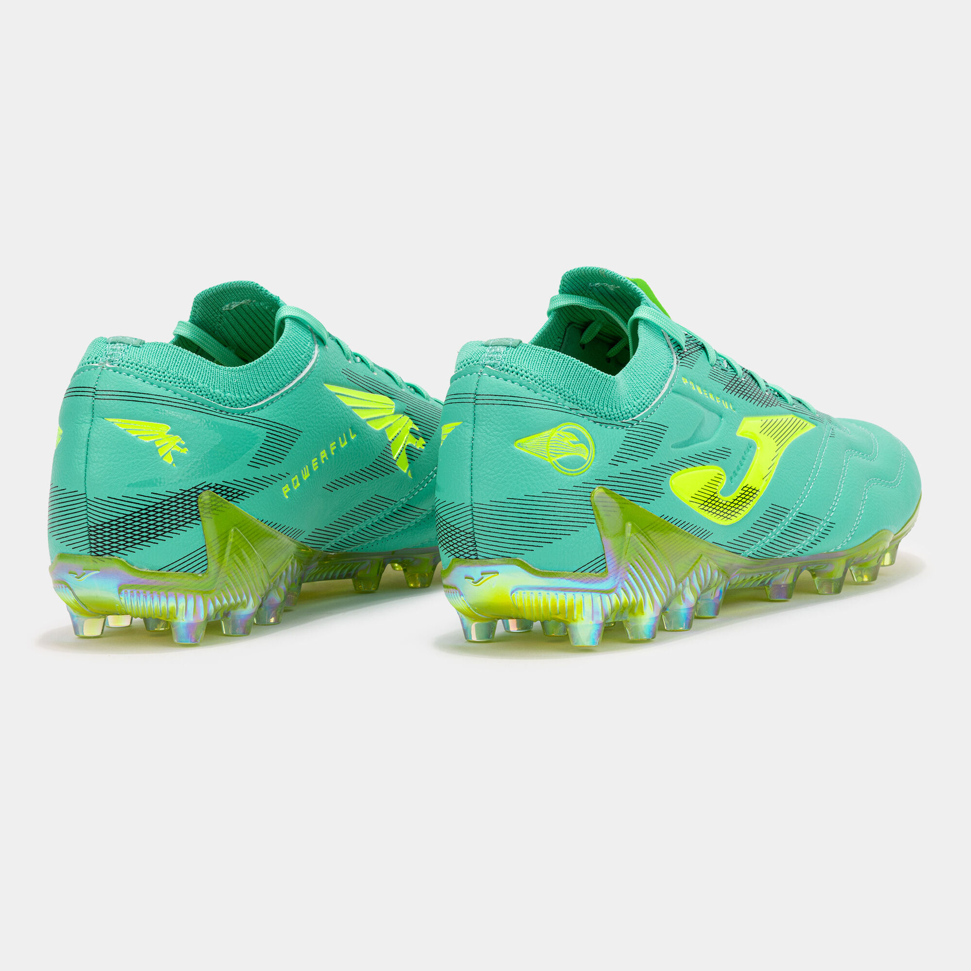 Football boots Powerful Cup 25 artificial grass turquoise | JOMA®