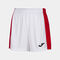 Shorts woman Maxi white red