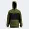 Hooded sweater man Urban Street green