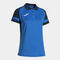 Polo shirt short-sleeve woman Lider royal blue navy blue