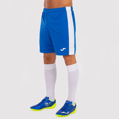 Short homme Maxi bleu roi blanc